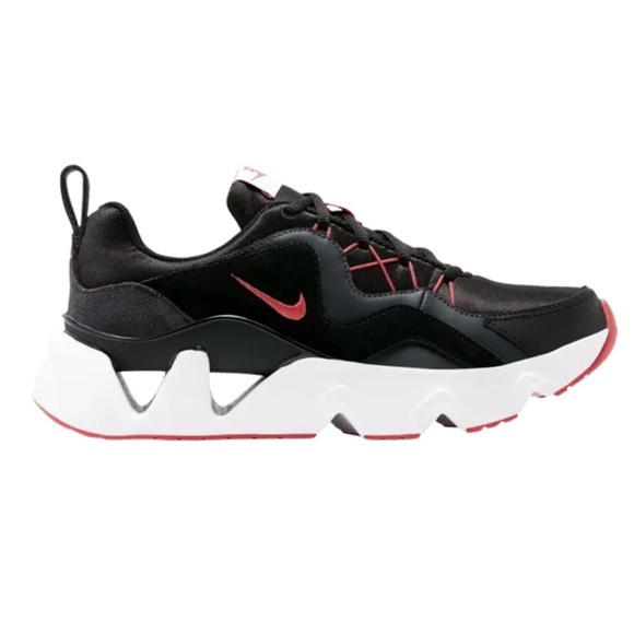 Nike RYZ 365 Bred Chunky Cutout Midsole Sneakers Black/Red Women’s 8 BQ4153-005 - Picture 1 of 8